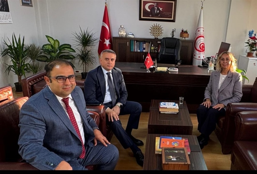 Belediye Başkan Yardımcımız Sayın Lemzi ÇÖPLÜ Müdürlüğümüzü Ziyareti