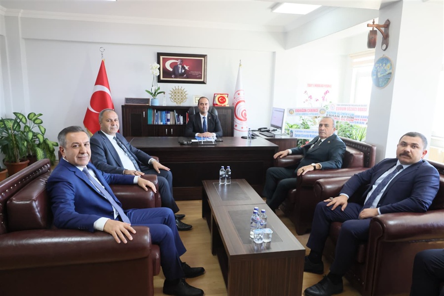 Vahit KAYRICI ve Muhsin DERE'den Ziyaret